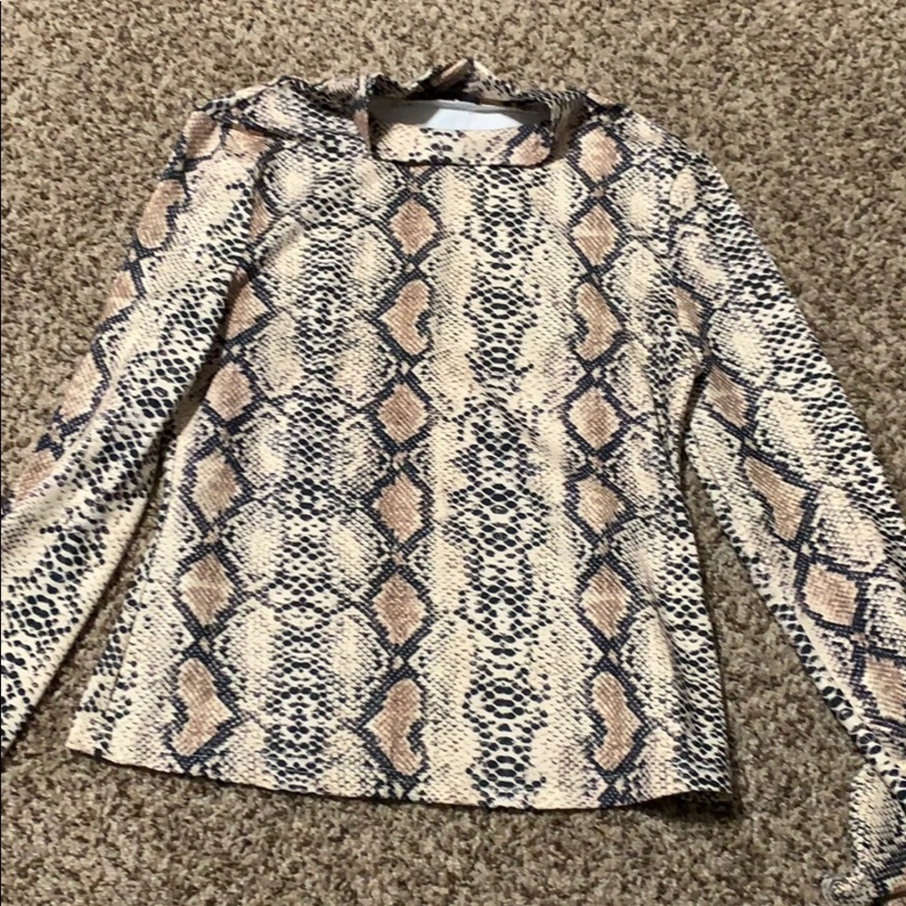 Snake print too